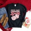 Simply Sage Market Women's Graphic Sweatshirt Feeling Lucky Dice - 3 of 4