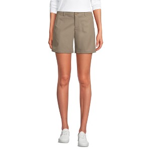 Lands' End Lands' End School Uniform Women's Active Chino Shorts - 1 of 3