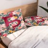 Deny Designs Standard Burcu Korkmazyurek Summer Botanical Monogram Pillow Shams - 2 of 3