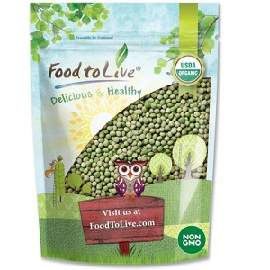 Organic Dried Green Peas - by Food To Live - 1 of 4