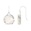 Silpada 'Long Friendships' Sterling Silver Mother-of-Pearl Drop Earrings - 2 of 4