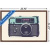 Trends International Vintage Camera Framed Wall Poster Prints - 3 of 4