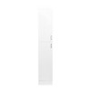 ACEPANO 74.8 in. H Freestanding Cabinet with Fixed Shelves & Two Doors for Kitchen & Dining Room-White - 3 of 4