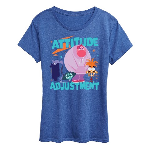 Women's - Inside Out 2 - Attitude Adjustment Short Sleeve Graphic T-Shirt - image 1 of 4