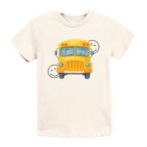 The Juniper Shop SmileyWorld Watercolor Bus Youth Short Sleeve Tee - 1 of 4
