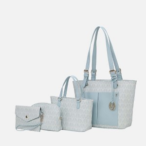 MKF Collection Havenly Women’s Tote Bag, Mini Tote Bag, Pouch and Wallet by Mia K - 1 of 4