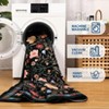 Farmhouse Rugs for Living Room Floor Mats with Non-Slip Backing, Foldable Ultra-Thin Bedroom Carpet - 3 of 4