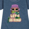 - LOL Surprise! - Let's Be Kind to Plants Graphic Short Sleeve Fleece Dress - 2 of 4