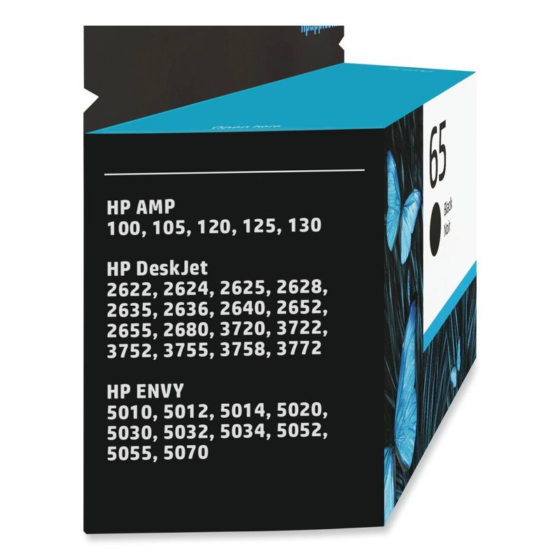 HP 65 Single Ink Cartridge - Black, 2 of 4
