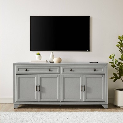 Tara Distressed Gray 61'' MDF Wood Sideboard