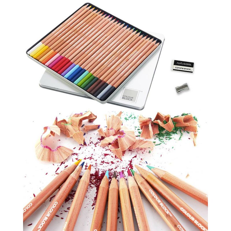 24ct Colored Pencils  Gift Pack - Colour Block, 2 of 7
