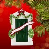 Polarx 4.25 In Green Door Christmas Tree Ornament , Christmas Decor Welcome New Home (1PC) - 2 of 4