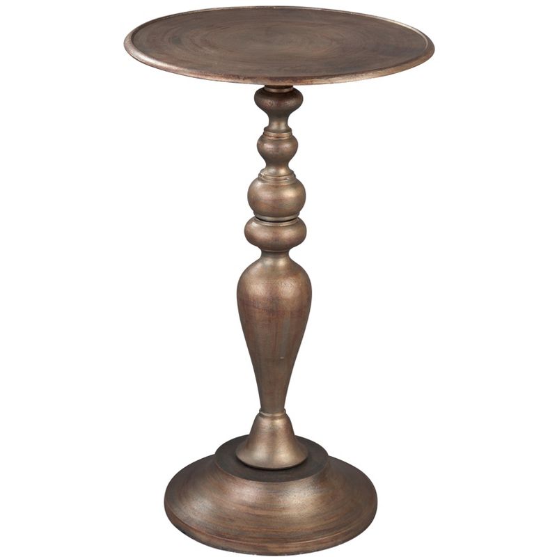 Hekman 27654 Hekman Antique Brass Side Table 2-7654 Special Reserve, 1 of 3