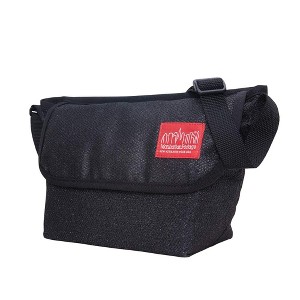 Manhattan Portage Midnight Mini NY Messenger Bag, Black - 1 of 4