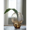 Signature Design by Ashley Ewart 10" Glass Vase, Light Brown Contemporary - 2 of 4