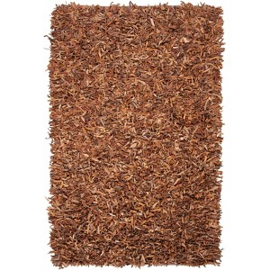 Leather Shag LSG511 Handwoven Rugs - Safavieh - 1 of 4