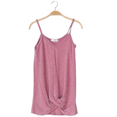 Women's Twist Front Tank Top - First Love