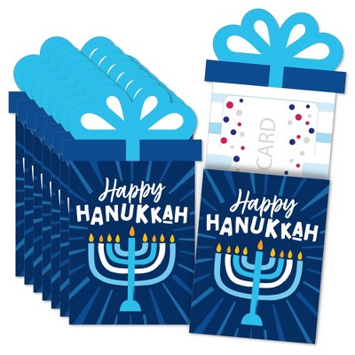 Cartão de bênção do festival para Chanukah HappyHanukkah Gift Card