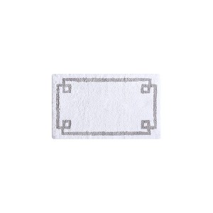 Vynxaria Plush Cotton Bath Mat - Hotel Collection 24x40 Inches - 1 of 4