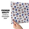 Wonder Woman 80th Through The Ages Gift Wrap 30" x 72" - 4 of 4