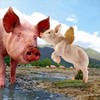 Design Toscano When Pigs Fly Flamboyant Farm Statue - 2 of 4