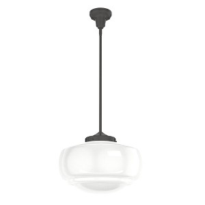 Hunter Fans Saddle Creek 1 - Light Pendant in  Noble Bronze - 1 of 1