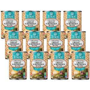 Eden Foods Organic Great Northern Beans - Case of 12/15 oz - 1 of 4