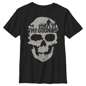 Boy's The Goonies Skull Map Logo T-Shirt - 1 of 4