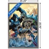 Trends International Justice League vs. Godzilla vs. Kong - Batmech Framed Wall Poster Prints - 3 of 4
