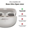 SURITCH Case Cover for Bose Ultra Open Earbuds(2024), Shockproof Protective Cover for Wireless Ear Earbuds Charging Case Accessories - 2 of 3