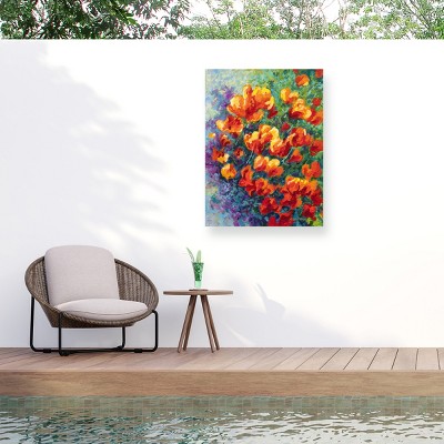 "Cal Poppies" Outdoor Canvas