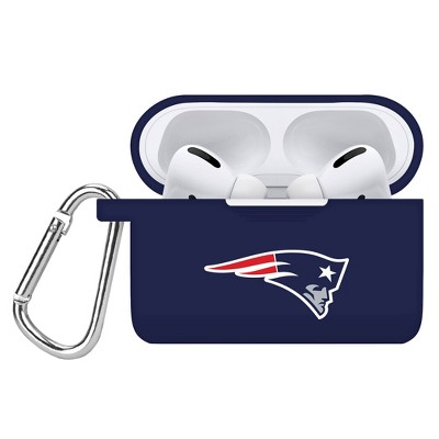 NFL New England Patriots Apple AirPods Pro Compatible Silicone Battery Case Cover - Blue