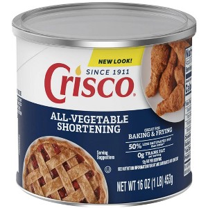 Crisco All Vegetable Shortening 16 Oz (Pack of 3) - 1 of 3