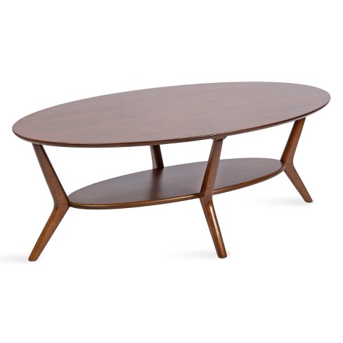 Kate And Laurel Nylah Oval Coffee Table : Target