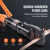 VEVOR Copper Pipe Crimping Tool, Hydraulic Driven Press Tool with 1/2", 3/4", 1" Jaws for Copper Pipe and  3/8", 1/2", 5/8", 3/4", Orange&Black - 3 of 4