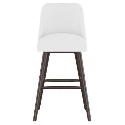 30" Geller Modern Barstool White Velvet - Project 62™