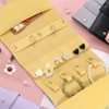 Unique Bargains PU Leather Portable Travel Jewelry Organizer Roll Bag 1 Pc - 3 of 3