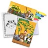 ArtCreativity Zoo Animal Mini Coloring Books for Kids with Crayons (Pack of 12) - 2 of 4