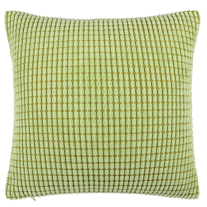PiccoCasa Throw Pillow CoverVelvet Cushion Cover Comfortable Soft Corduroy Corn Striped Pillow Case, 2 of 7