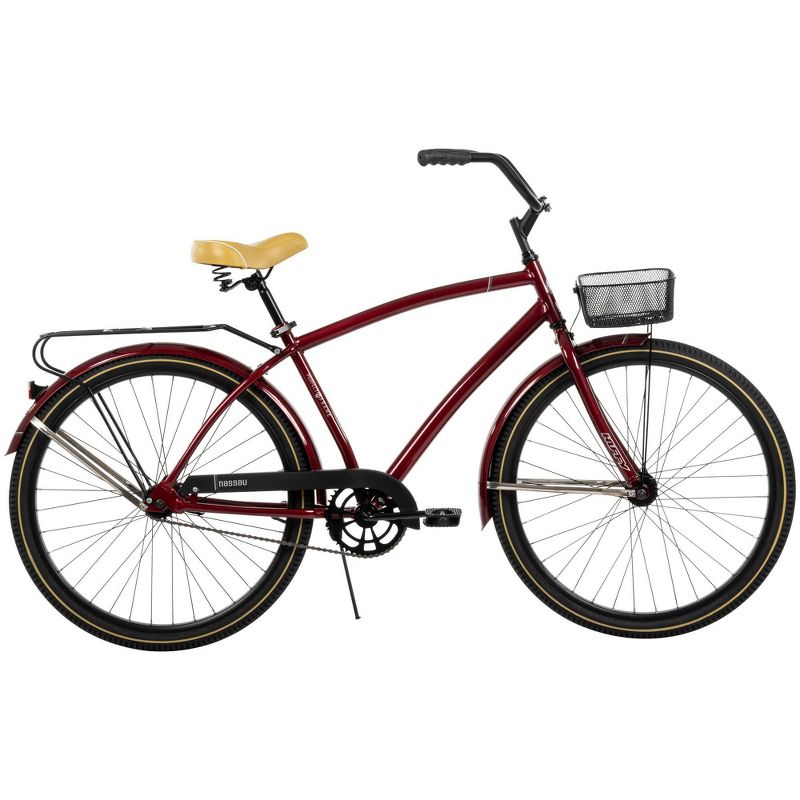 Huffy Nassau 26&#34; Adult Cruiser Bike - Wine Red, 1 of 11