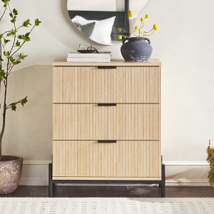 NicBex Mid-Century Style Drawer Dresser,Chest of Drawers for Bedroom, Living Room,Dining Room,Study,Bedroom Furniture,Simple Color - 1 of 4