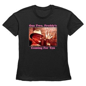 Women's A Nightmare on Elm Street He's Coming For Your Love T-Shirt - 1 of 3
