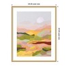 Kate and Laurel Framed Art Beautiful Landscape by July Art Prints, 34x42, Florence Gold - 2 of 4