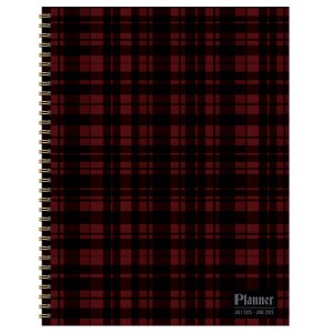 TF Publishing July 2025 - June 2026 Gwen Plaid Large Weekly Monthly Planner - 1 of 4