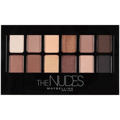 Maybelline The Blushed Palette Target - 0.34oz : - 20 Nudes Eye Shadow
