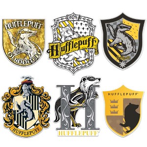 Harry Potter Hufflepuff Sticker Pack Die Cut Vinyl Large Deluxe Stickers Variety Pack - 1 of 4