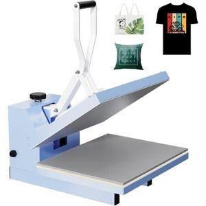 16x24 Digital Professional Sublimation Heat Press - Industrial Quality, Fast Heating & Adjustable Pressure for T-Shirts, Light Blue - 1 of 4