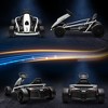 Whisen Kids’ Go Kart with Safety Belt, Backrest and All-Terrain Wheels, Outdoor Riding Toy Gift for 8-12 Years Old - 3 of 4