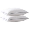Weatherproof Vintage Microfiber 2pc Bed Pillow - 2 of 4