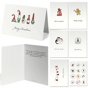 Presence Christmas Greeting Cards Stickers Set - 1 of 4